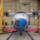 The X-plane in the Armstrong Flight Research Center in California.